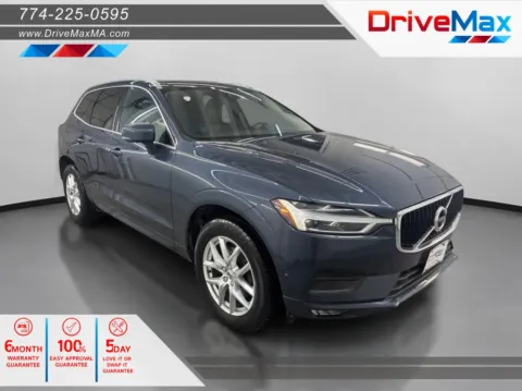 Blue 2019 Volvo XC60 T5 Momentum Sport Utility 4D for sale in West Bridgewater, MA