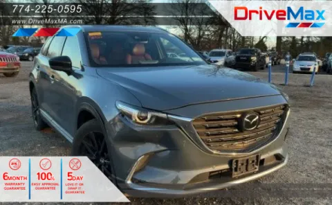 Blue 2023 MAZDA CX-9 Carbon Edition Sport Utility 4D for sale in West Bridgewater, MA