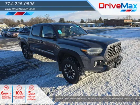 Gray 2021 Toyota Tacoma Double Cab TRD Off-Road Pickup 4D 5 ft for sale in West Bridgewater, MA
