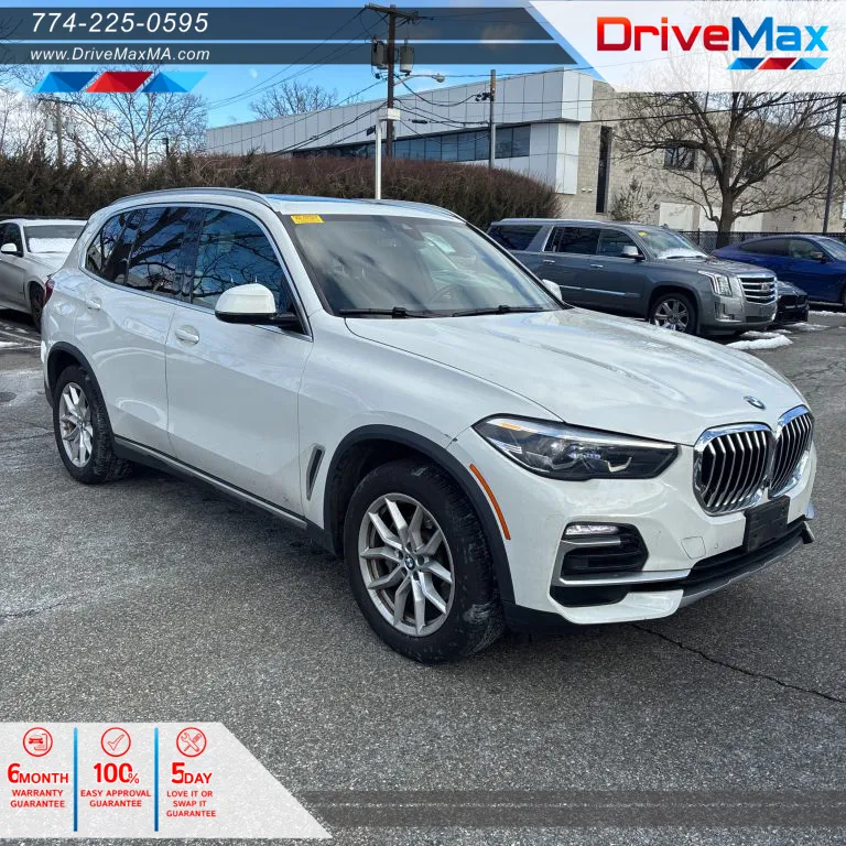 White 2019 BMW X5 xDrive40i Sport Utility 4D for sale in West Bridgewater, MA