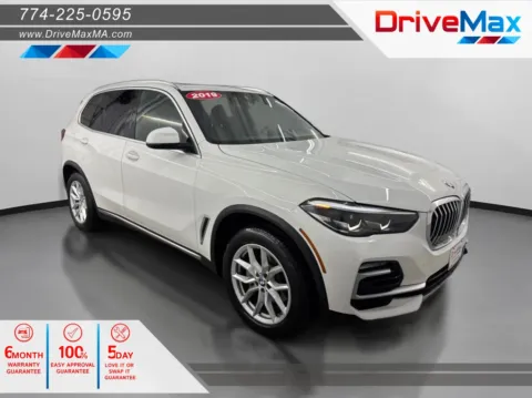 White 2019 BMW X5 xDrive40i Sport Utility 4D for sale in West Bridgewater, MA