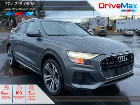 Gray 2019 Audi Q8 Premium Plus Sport Utility 4D for sale in West Bridgewater, MA