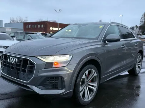 Another view of 2019 Audi Q8 Premium Plus Sport Utility 4D for sale in West Bridgewater, MA at DriveMax (Auto Center Sales and Service)