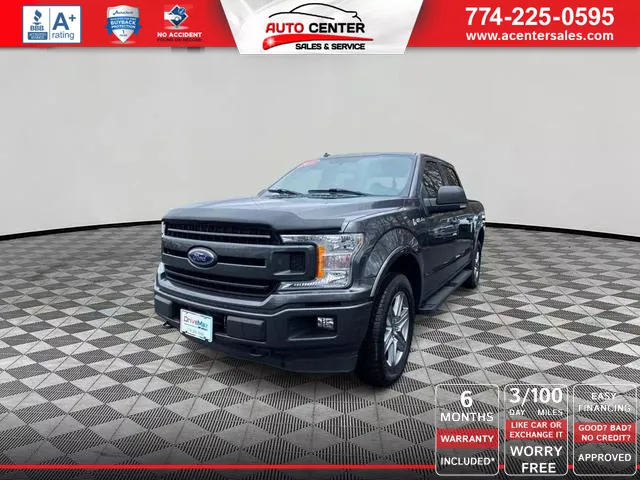 2018 Ford F-150 SuperCrew Cab XLT Pickup 4D 5 1/2 ft for sale in West Bridgewater, MA
