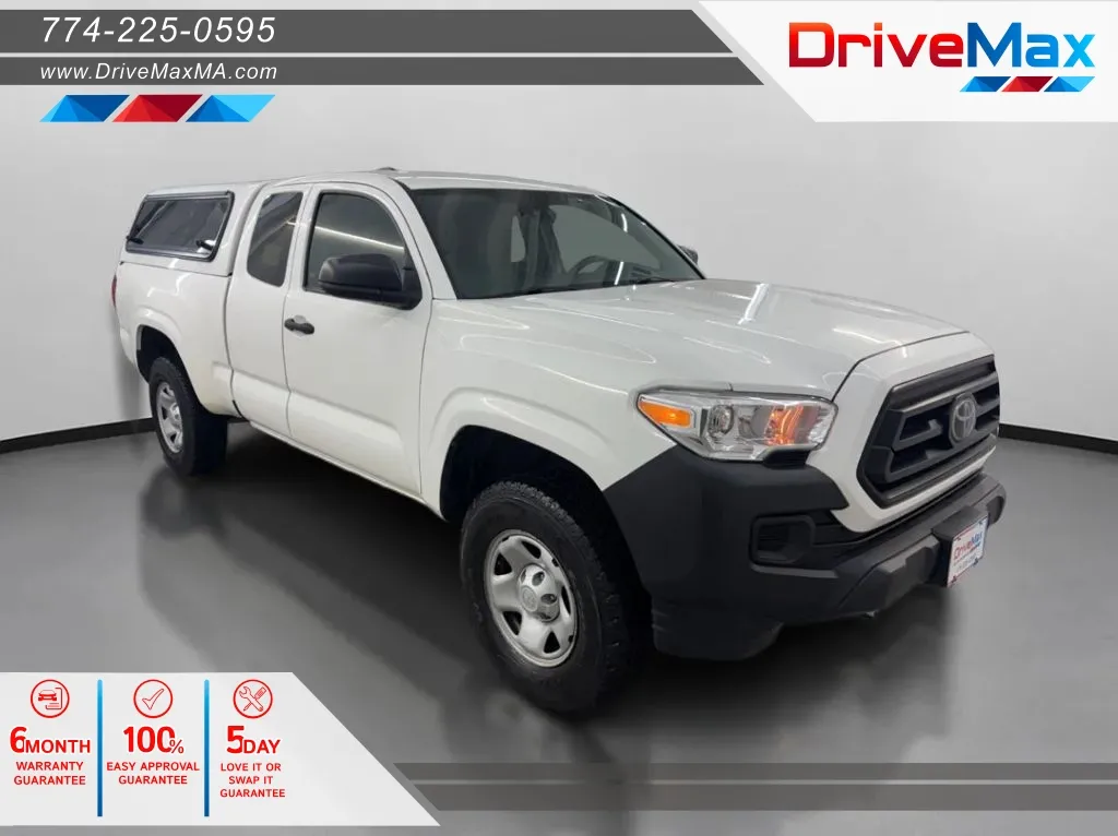 White 2022 Toyota Tacoma Access Cab SR Pickup 4D 6 ft for sale in West Bridgewater, MA