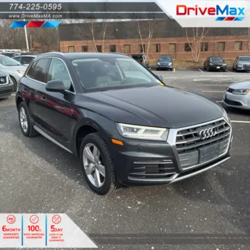Black 2018 Audi Q5 Premium Plus Sport Utility 4D for sale in West Bridgewater, MA