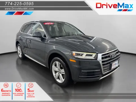 Black 2018 Audi Q5 Premium Plus Sport Utility 4D for sale in West Bridgewater, MA