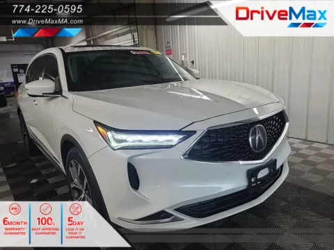 White 2022 Acura MDX SH-AWD w/Technology Pkg Sport Utility 4D for sale in West Bridgewater, MA