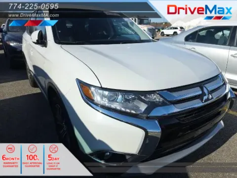 White 2016 Mitsubishi Outlander SEL Sport Utility 4D for sale in West Bridgewater, MA