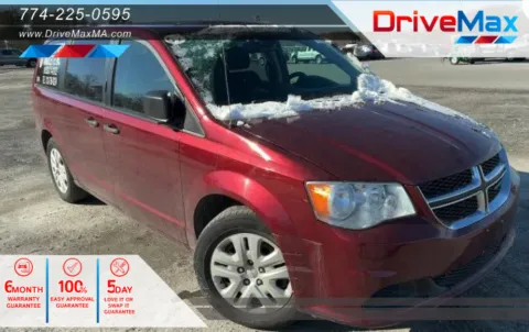 Red 2019 Dodge Grand Caravan Passenger SE Minivan 4D for sale in West Bridgewater, MA