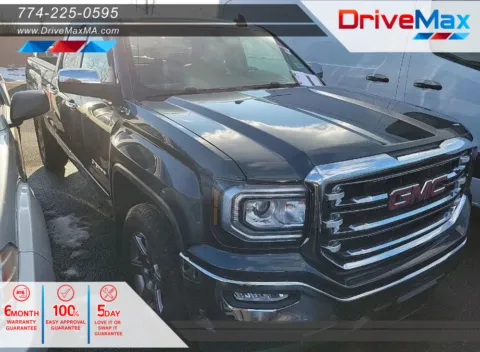 Blue 2017 GMC Sierra 1500 Double Cab SLT Pickup 4D 6 1/2 ft for sale in West Bridgewater, MA
