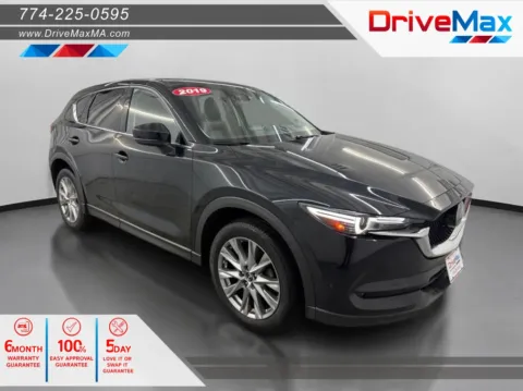 Black 2019 MAZDA CX-5 Grand Touring Sport Utility 4D for sale in West Bridgewater, MA