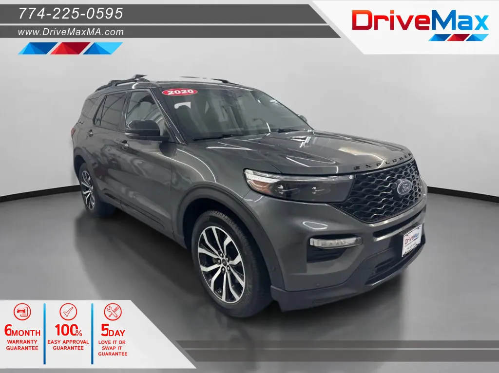 Gray 2020 Ford Explorer ST Sport Utility 4D for sale in West Bridgewater, MA