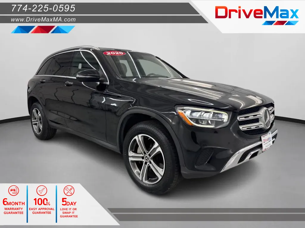 Black 2020 Mercedes-Benz GLC 300 4MATIC Sport Utility 4D for sale in West Bridgewater, MA