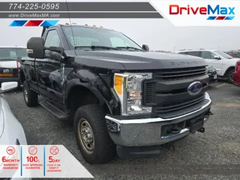 Black 2017 Ford F250 Super Duty Regular Cab XL Pickup 2D 8 ft for sale in West Bridgewater, MA