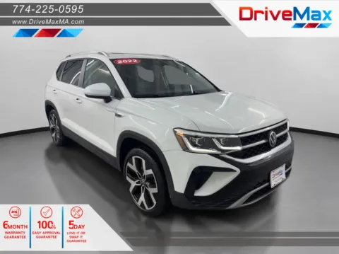 Black 2022 Volkswagen Taos SEL 4MOTION Sport Utility 4D for sale in West Bridgewater, MA