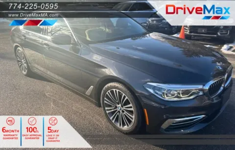 Gray 2017 BMW 5 Series 540i xDrive Sedan 4D for sale in West Bridgewater, MA