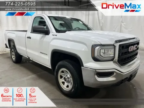 White 2016 GMC Sierra 1500 Regular Cab Pickup 2D 8 ft for sale in West Bridgewater, MA