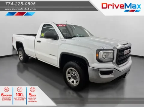 White 2016 GMC Sierra 1500 Regular Cab Pickup 2D 8 ft for sale in West Bridgewater, MA