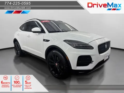 White 2021 Jaguar E-PACE P250 SE Sport Utility 4D for sale in West Bridgewater, MA