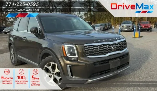 Brown 2020 Kia Telluride EX Sport Utility 4D for sale in West Bridgewater, MA