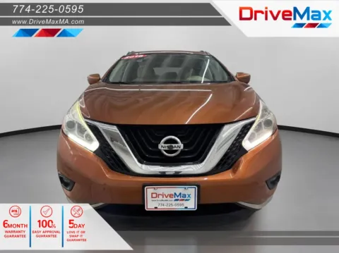 Orange 2016 Nissan Murano SV Sport Utility 4D for sale in West Bridgewater, MA