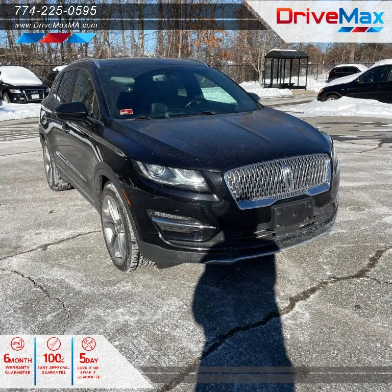 Black 2019 Lincoln MKC Reserve Sport Utility 4D for sale in West Bridgewater, MA