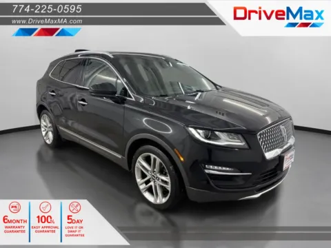 Black 2019 Lincoln MKC Reserve Sport Utility 4D for sale in West Bridgewater, MA
