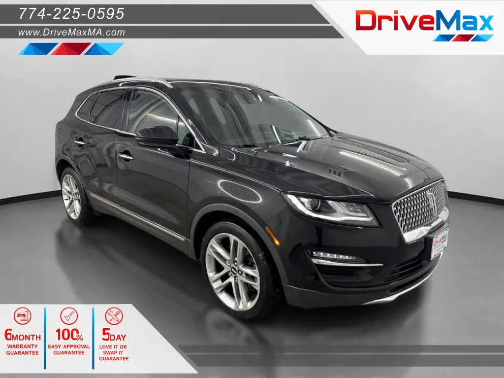Black 2019 Lincoln MKC Reserve Sport Utility 4D for sale in West Bridgewater, MA