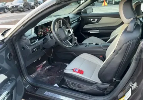 Another view of 2024 Ford Mustang EcoBoost Premium Convertible 2D for sale in West Bridgewater, MA at DriveMax (Auto Center Sales and Service)