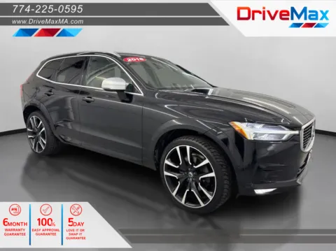 Black 2018 Volvo XC60 T5 R-Design Sport Utility 4D for sale in West Bridgewater, MA