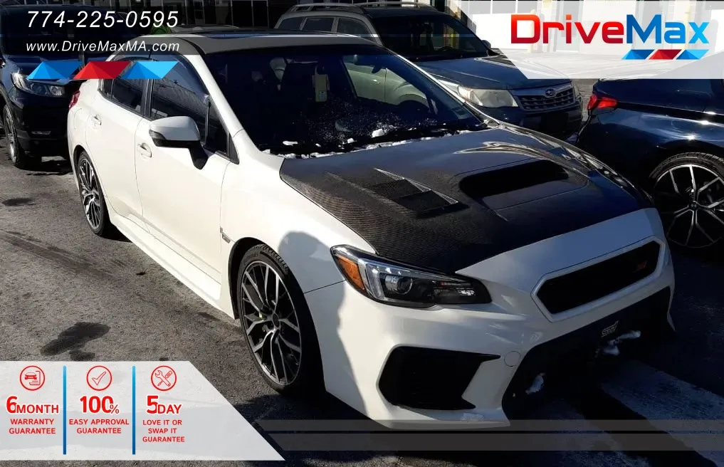 White 2020 Subaru WRX STI Limited Sedan 4D for sale in West Bridgewater, MA