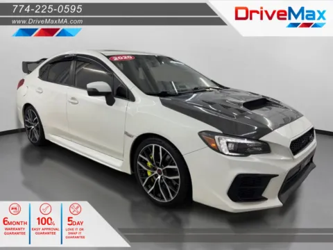 White 2020 Subaru WRX STI Limited Sedan 4D for sale in West Bridgewater, MA