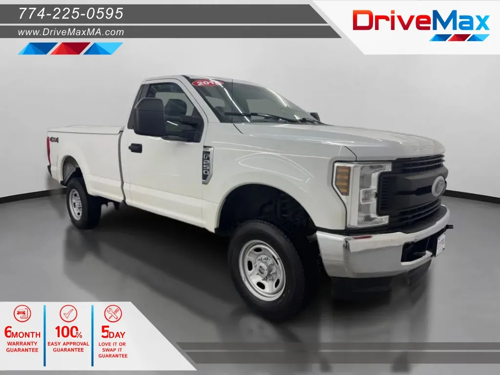 White 2018 Ford F250 Super Duty Regular Cab XL Pickup 2D 8 ft for sale in West Bridgewater, MA