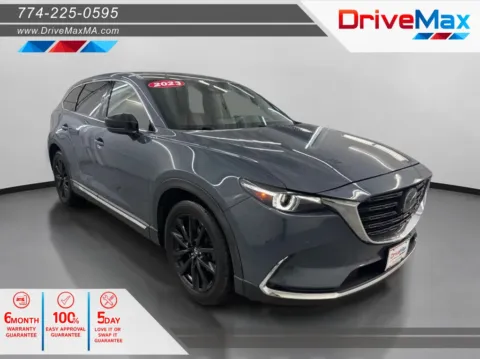 Blue 2023 MAZDA CX-9 Carbon Edition Sport Utility 4D for sale in West Bridgewater, MA