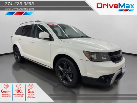 White 2020 Dodge Journey Crossroad Sport Utility 4D for sale in West Bridgewater, MA