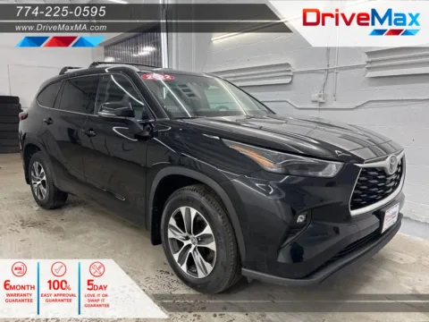 Black 2022 Toyota Highlander XLE Sport Utility 4D for sale in West Bridgewater, MA
