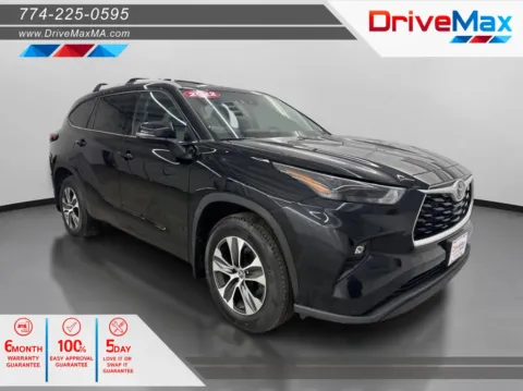 Black 2022 Toyota Highlander XLE Sport Utility 4D for sale in West Bridgewater, MA