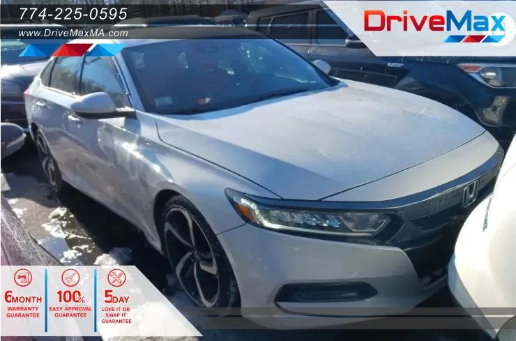 White 2020 Honda Accord Sport Sedan 4D for sale in West Bridgewater, MA