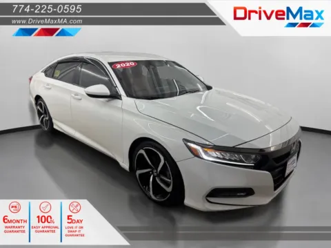 White 2020 Honda Accord Sport Sedan 4D for sale in West Bridgewater, MA