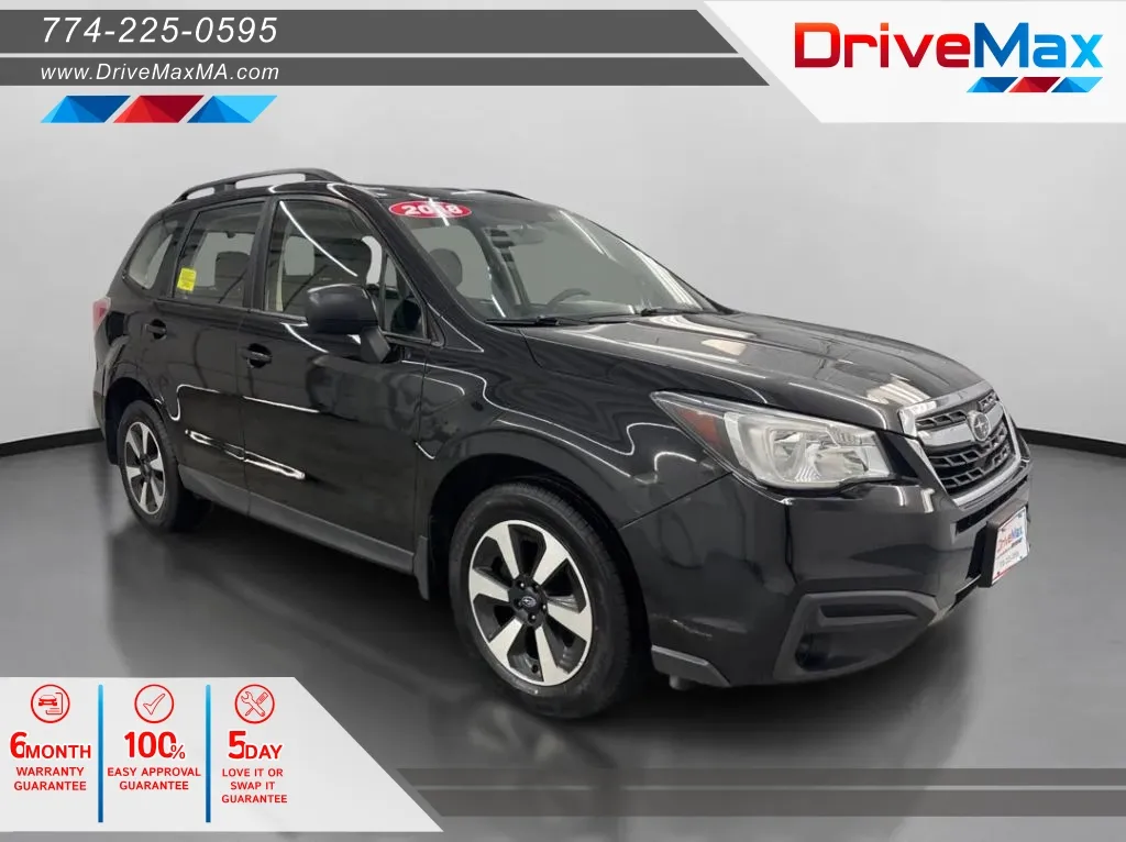 Black 2018 Subaru Forester 2.5i Sport Utility 4D for sale in West Bridgewater, MA