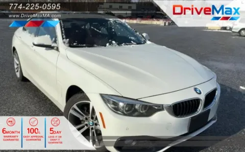 White 2019 BMW 4 Series 430i xDrive Gran Coupe Sedan 4D for sale in West Bridgewater, MA