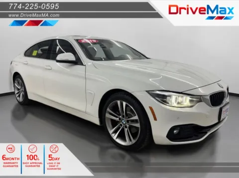 White 2019 BMW 4 Series 430i xDrive Gran Coupe Sedan 4D for sale in West Bridgewater, MA