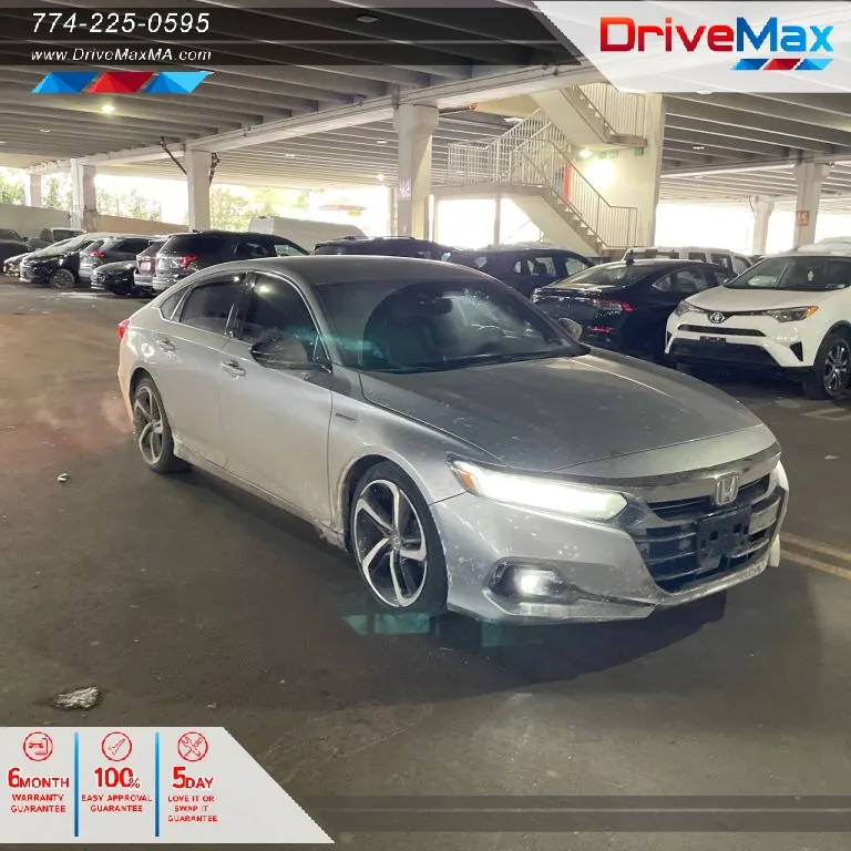 Gray 2022 Honda Accord Hybrid Sport Sedan 4D for sale in West Bridgewater, MA