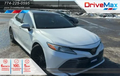 White 2020 Toyota Camry XLE Sedan 4D for sale in West Bridgewater, MA