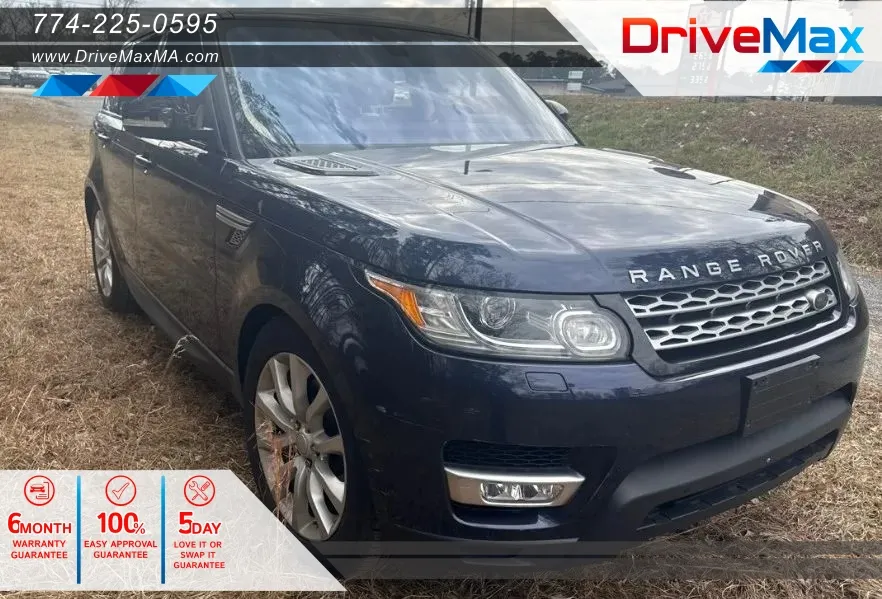 Blue 2017 Land Rover Range Rover Sport HSE Sport Utility 4D for sale in West Bridgewater, MA