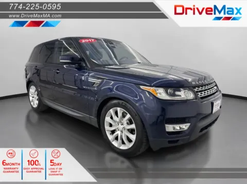 Blue 2017 Land Rover Range Rover Sport HSE Sport Utility 4D for sale in West Bridgewater, MA