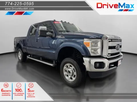 Blue 2016 Ford F250 Super Duty Crew Cab Lariat Pickup 4D 6 3/4 ft for sale in West Bridgewater, MA
