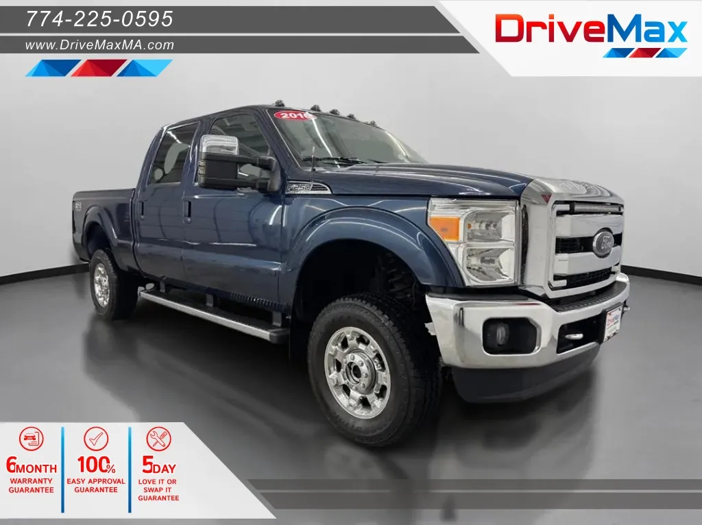 2016 Ford F250 Super Duty Crew Cab Lariat Pickup 4D 6 3/4 ft for sale in West Bridgewater, MA