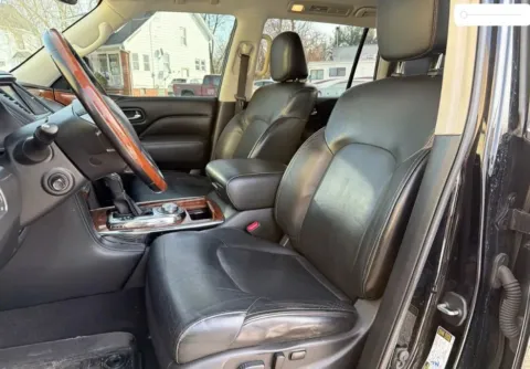 Another view of 2019 INFINITI QX80 LUXE Sport Utility 4D for sale in West Bridgewater, MA at DriveMax (Auto Center Sales and Service)